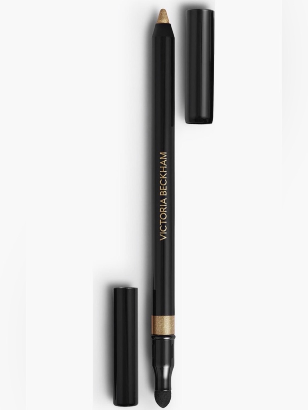 NEW Victoria Beckham Gold Lame Kajal Liner new in box